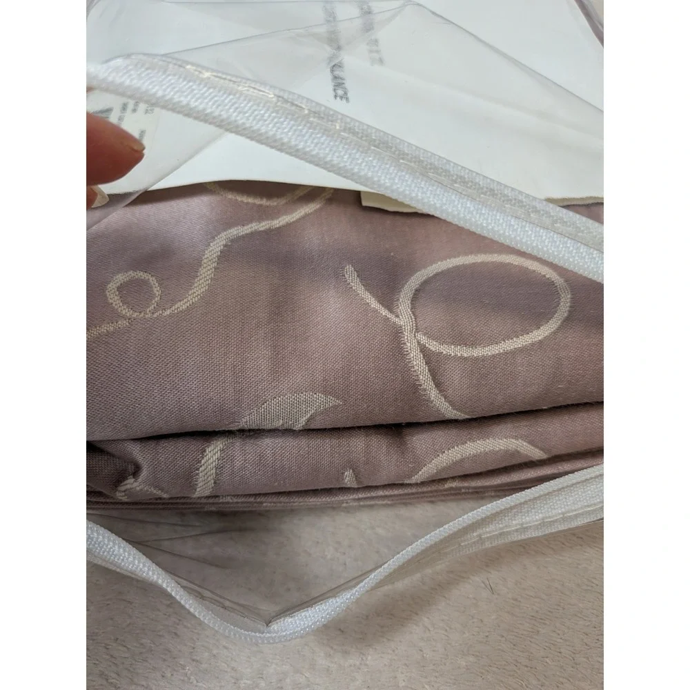 Vohann Ventana Shower Curtain Mauve Pink Taupe Floral Coquette Aesthetic 70x72 N